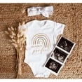 thumbnail image 1 of Rainbow Baby Reveal Onesie, His Plan Is Perfect Bodysuit, Pregnancy Announcement, Ivf Infant Bodysuit, Gender Neutral Cute and Cool Baby Bodysuit, BABY BODYSUIT LAT 4424, 1 of 3
