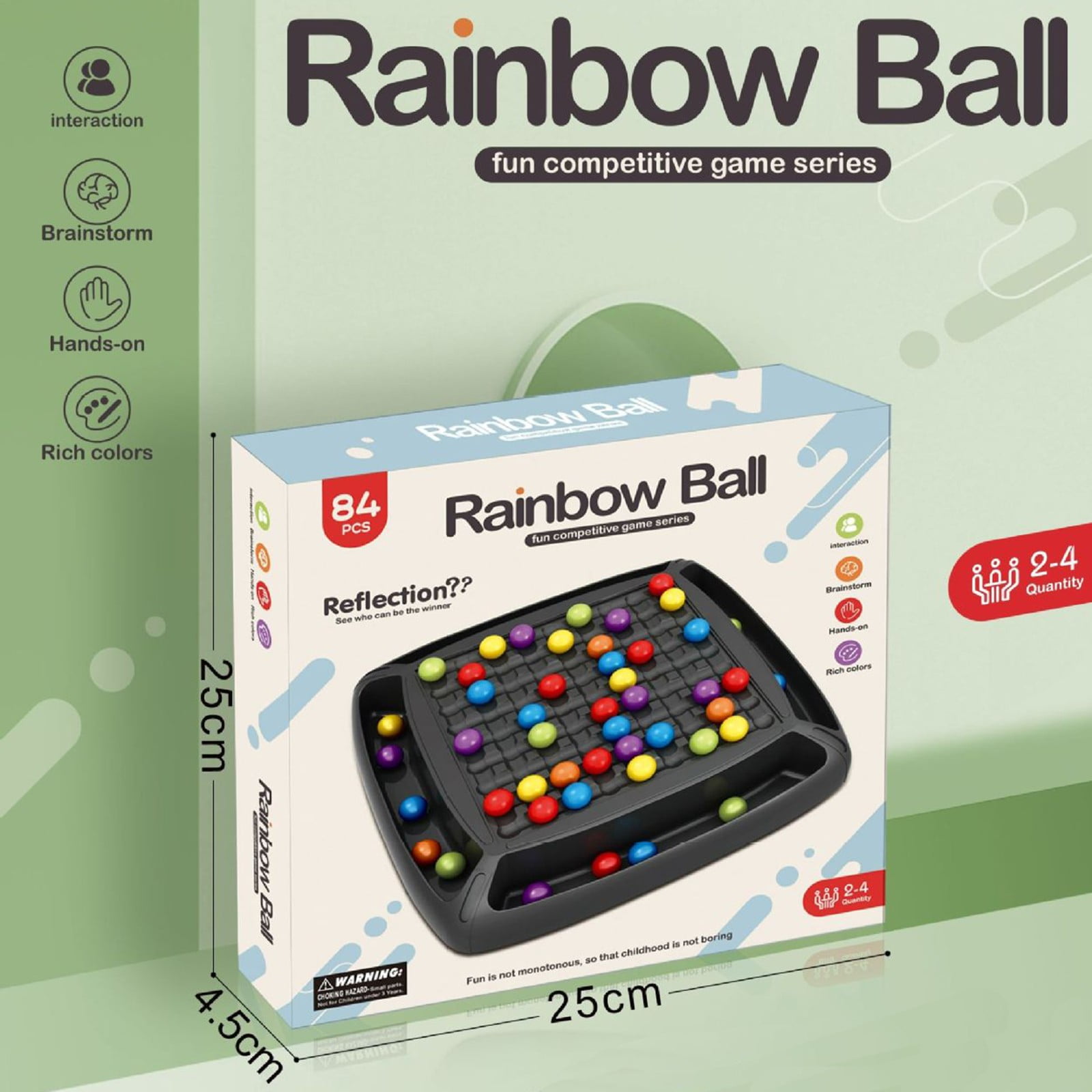 Rainbow Ball Elimination Game – Ball Sort Puzzle Mit Farbigen Kugeln | Strategiespiel Für Familie & Freunde