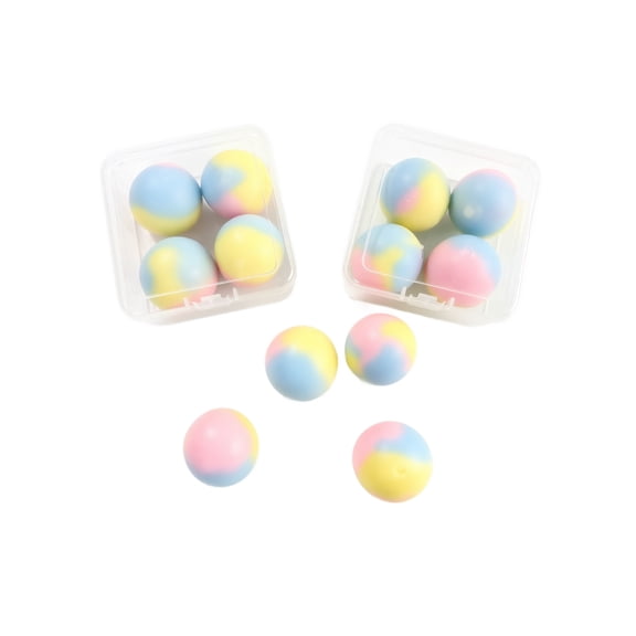 Rainbow Ball Squeeze Toy Stress Fidget Ball Sensory Toy Macaron MixedColor Soft Moldable NonSlowRising 1Pc Birthday Goodie Bag Fillers Kids Party Favors