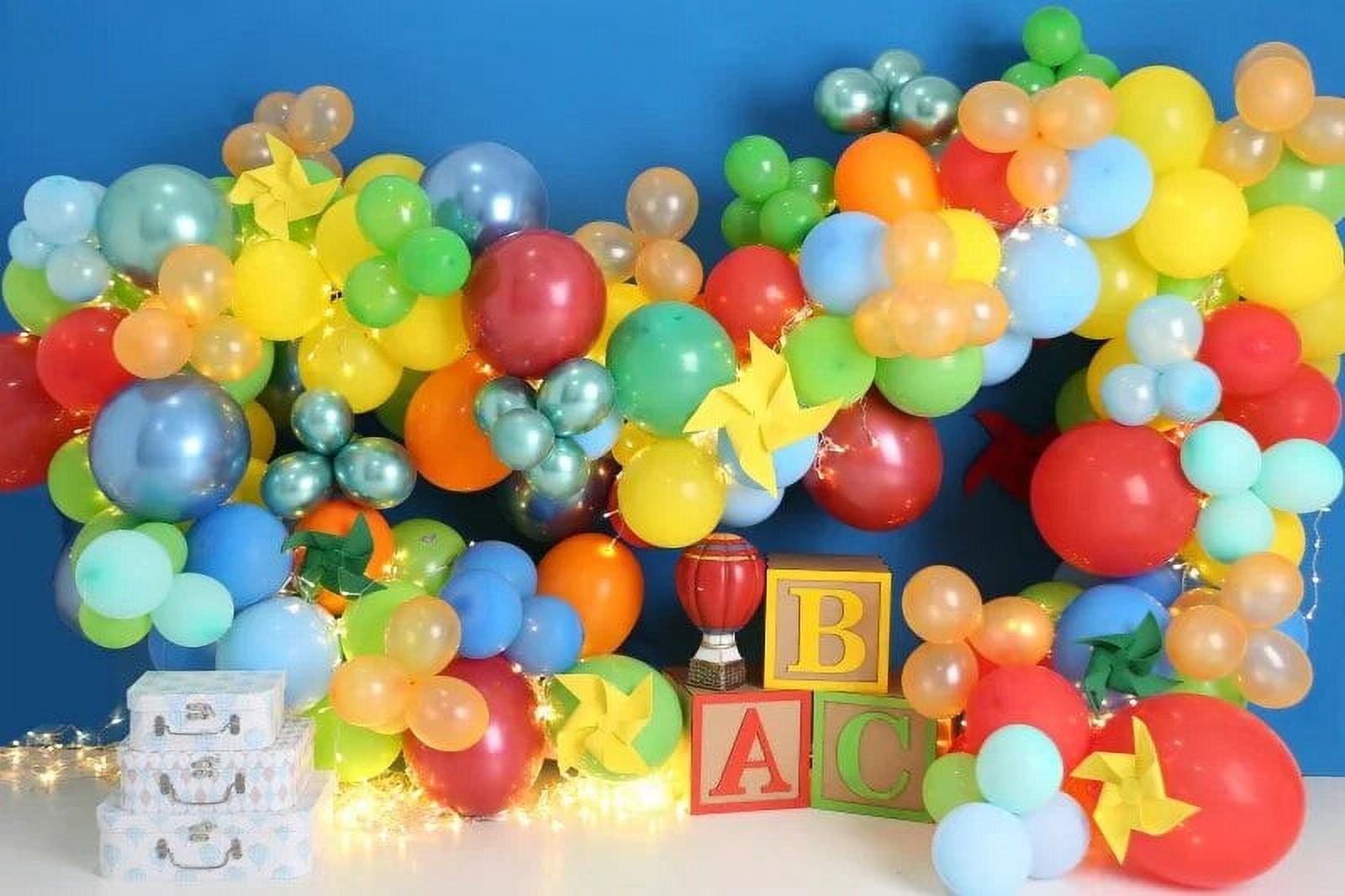 Rainbow Balloon Dreamy Birthday Scene Photography Backdrop Baby Shower ...