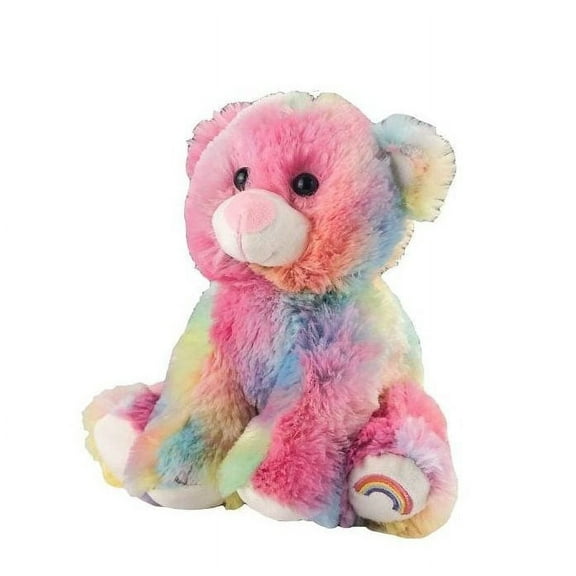 Rainbow Bear With Vibrant 8 Inch Karate/Taekwondo Uniform A Colorful and Playful Plush Companion for Martial Arts Training and Exciting Adventures