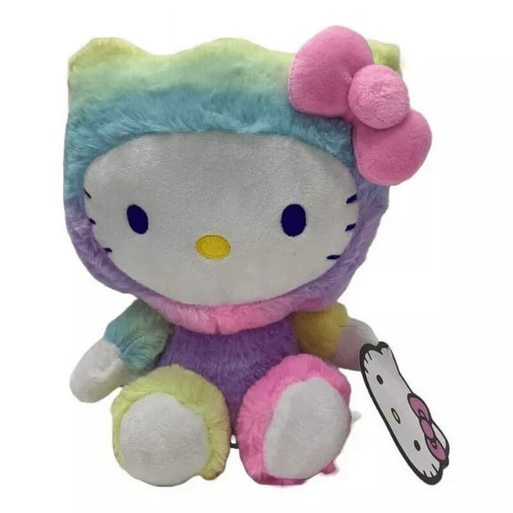 Rainbow Bear costume Hello Kitty 6" Small Plush Doll(assored style) ship 1 pc randomly