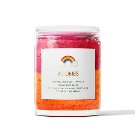 Rainbow Beauty Boobies Boob Body Polish Scrub 16oz