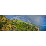 Rainbow-Big Sur Area-California-USA by Anna Miller (24 x 8)