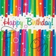 thumbnail image 1 of Rainbow Birthday Paper Luncheon Napkins, 6.5in, 16ct (Pack of 32), 1 of 2