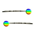 thumbnail image 1 of Rainbow Bobby Pin Hair Clips, 1 of 1