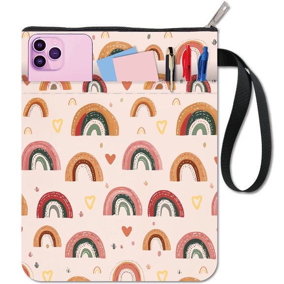 Rainbow Book Covers Pink Book Protector Book Sleeve