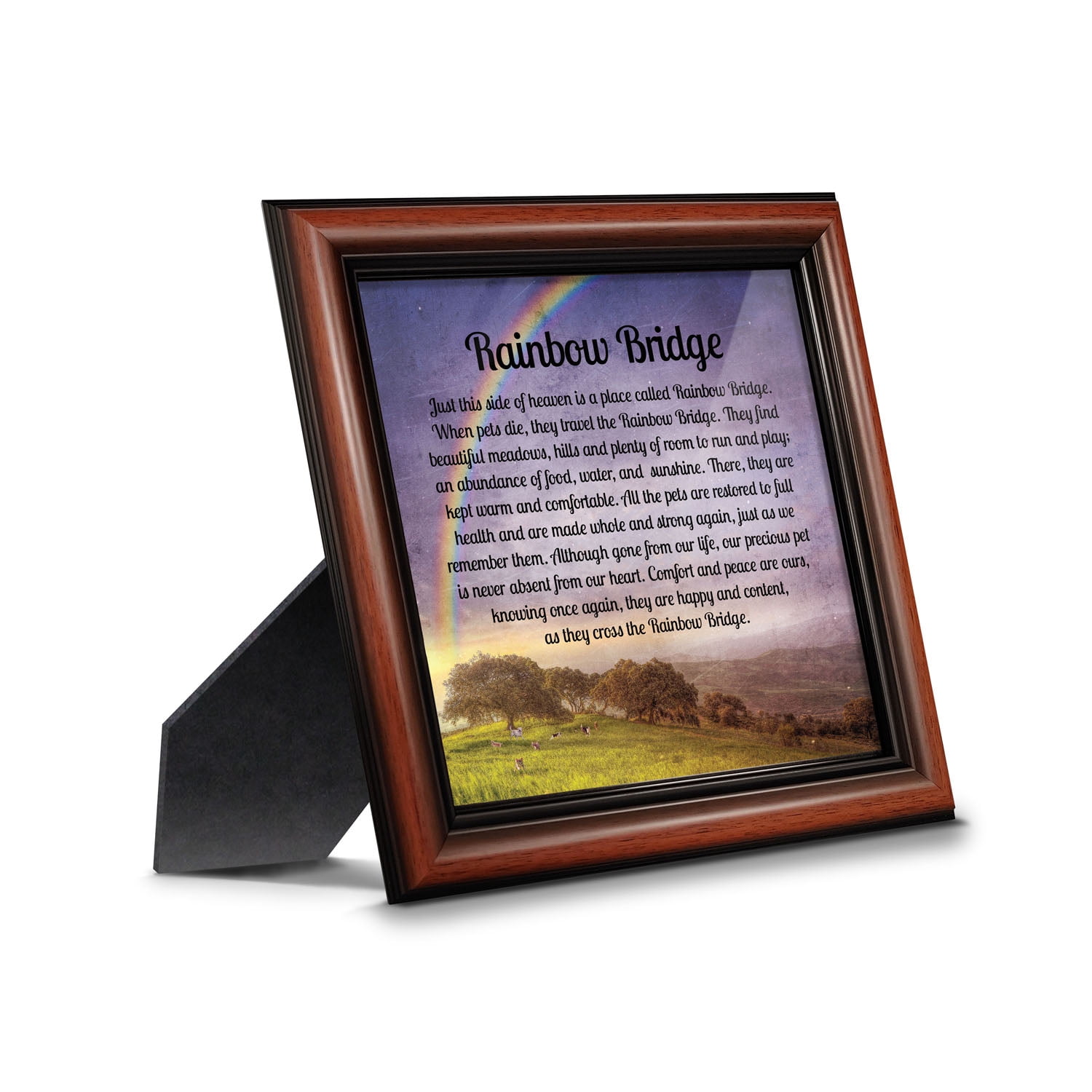 Rainbow Bridge Pet Memorial Gifts - Dog Memorial Gifts, Loss of Dog ...