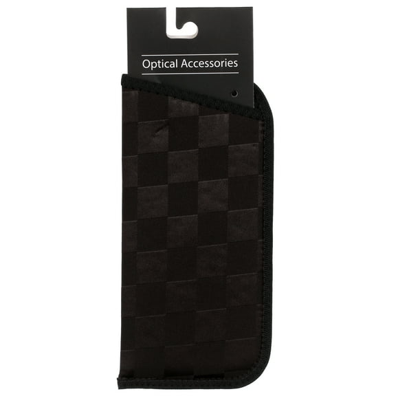 Rainbow Bright Unisex Square Black Basic Fabric Slip Eyeglass Case