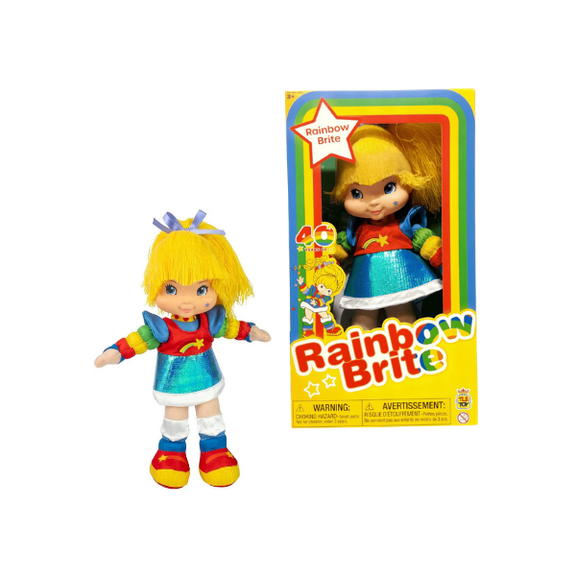 Rainbow Brite 12" 40th Anniversary Plush Doll Loyal Subjects Collection