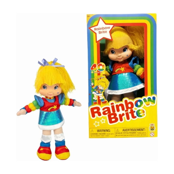 Rainbow Brite 12" 40th Anniversary Plush Doll Loyal Subjects Collection