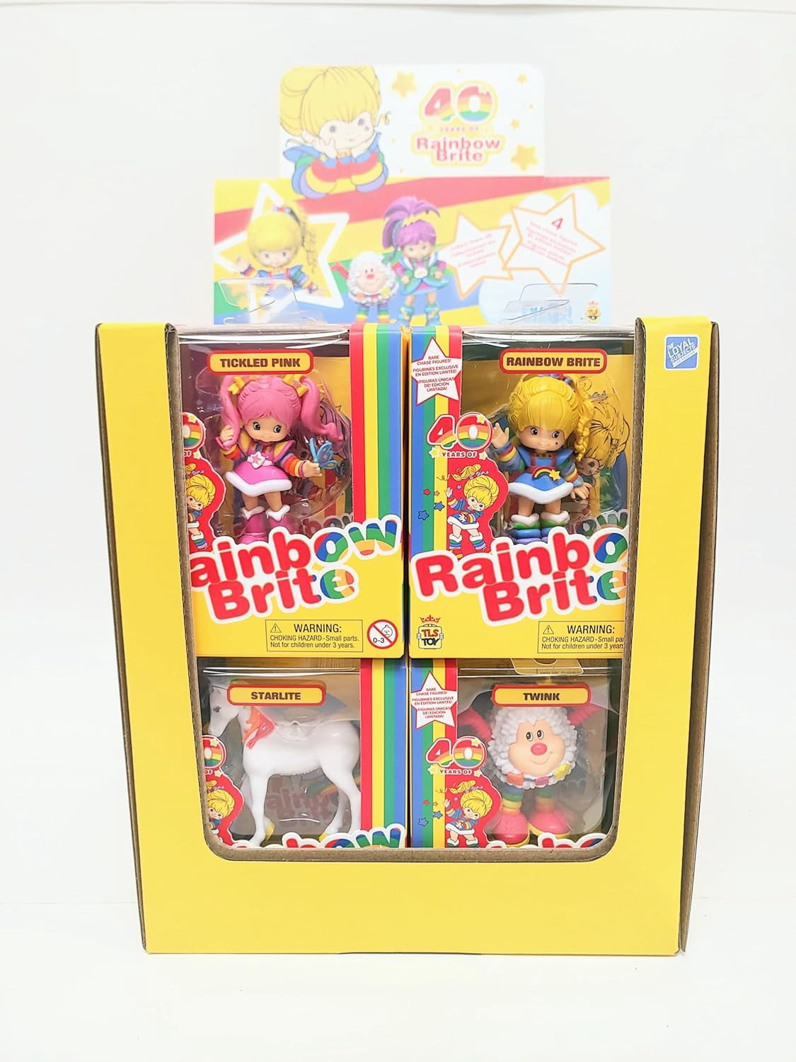 Rainbow Brite 2.5" Collectible Figures - Case of 12 Assorted Figures