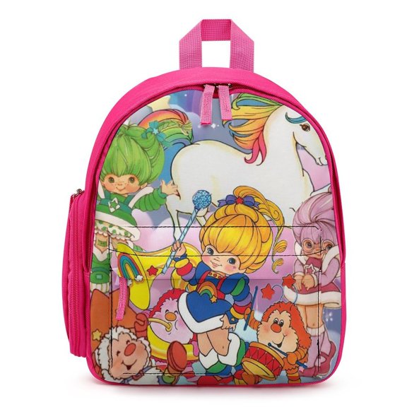 Rainbow Brite Backpacks Lightweight Bookbags Casual Daypack For Travel Hiking Work