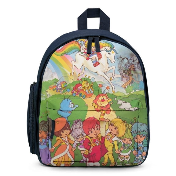Rainbow Brite Backpacks Lightweight Bookbags Casual Daypack For Travel Hiking Work