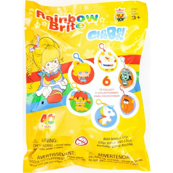 Rainbow Brite Cheebee Backpack Clip Mystery Pack (1 RANDOM Figure)