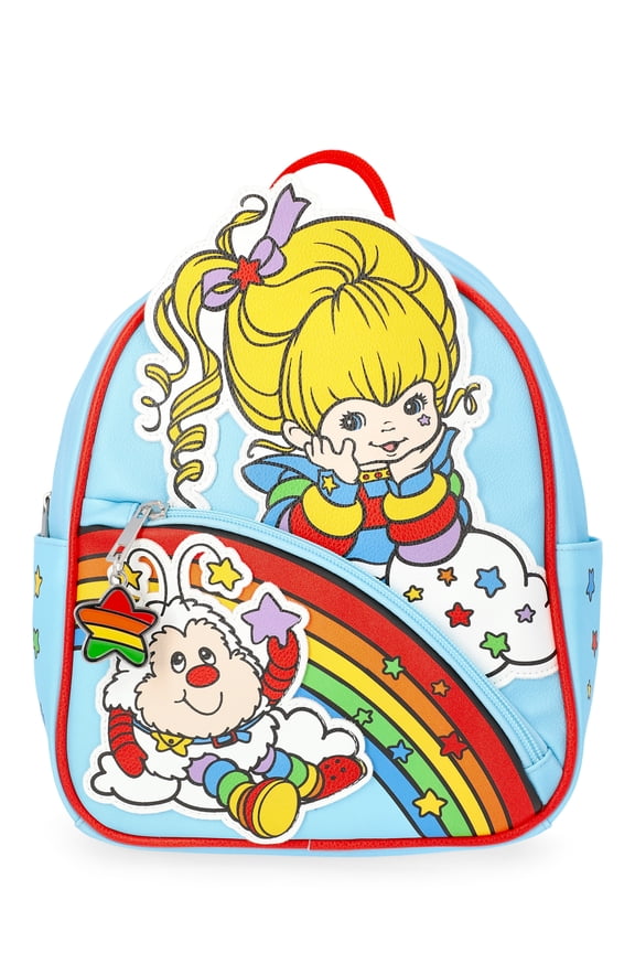 Rainbow Brite Women's 10.5" Mini Backpack, Rainbow