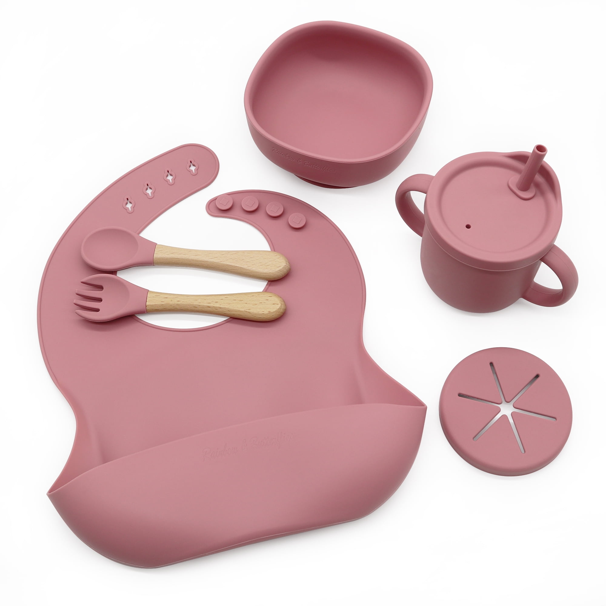 Ezpz First Foods Set (Sage) - 100% Silicone Mealtime Set