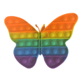 thumbnail image 1 of Rainbow Butterfly Push Bubble Sensory Fidget, 1 of 1