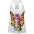 thumbnail image 1 of Rainbow Butterfly Unicorn Kitten Funny All Over Womens Tank Top - Large, 1 of 1