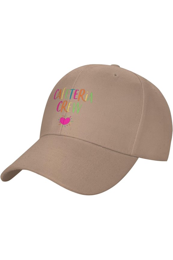 Rainbow Cafeteria Crew Unisex Cowboy Cap Baseball Hat Adjustable Denim Dad Hat