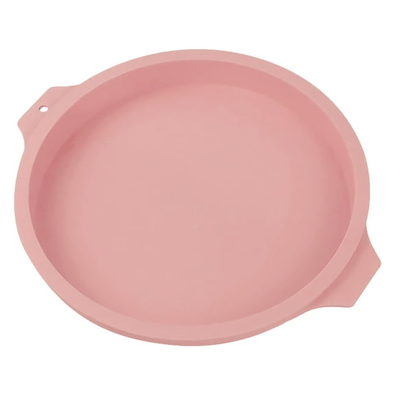 Rainbow Cake Pan (Multi-Color Layer Cake Pan, Unbaked Cake Mold), Medium Pink 6"8" Rainbow Cake Bread Mold, Silicone Bakeware Pans for Baking, Layered Cake, Birthday Baking, Dessert Mold