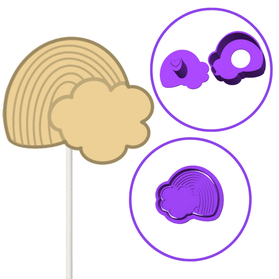 Rainbow Cake Pop Mold