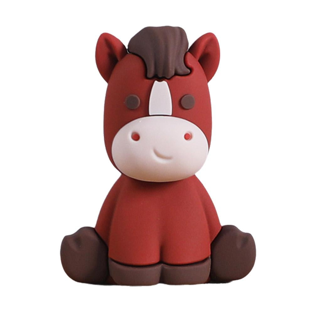 Rainbow Cake Topper,Cute Anime Cake Toppers,Lovely Cow Anime Theme Cake