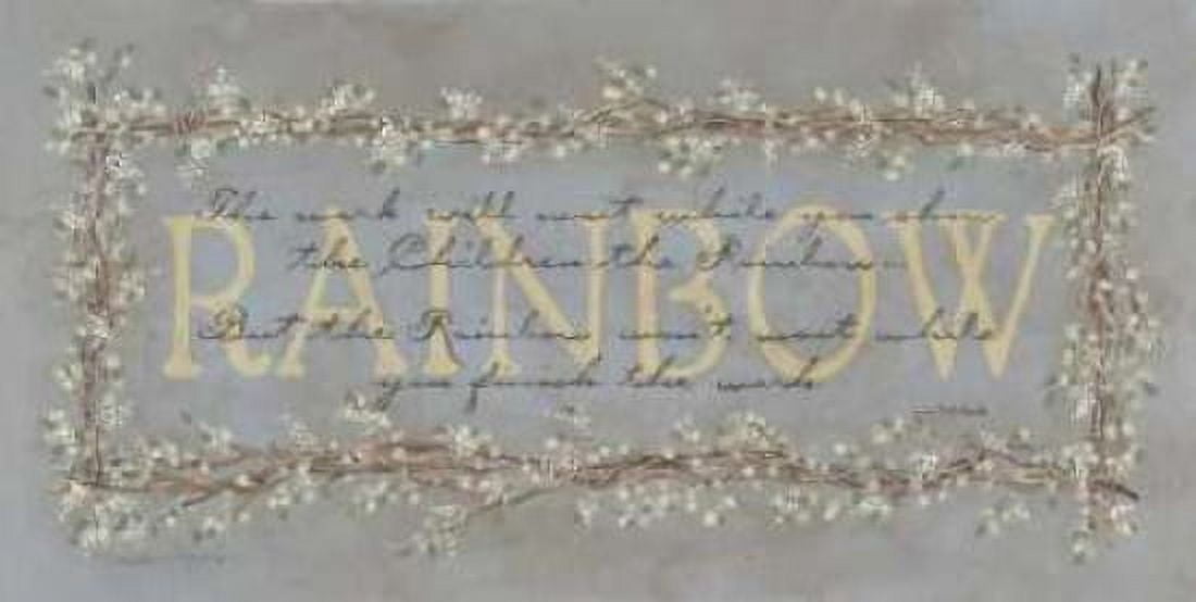Rainbow Canvas Art - Stephanie Marrott (10 x 20)