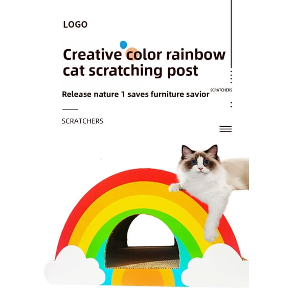 Rainbow Cat Scratch Board
