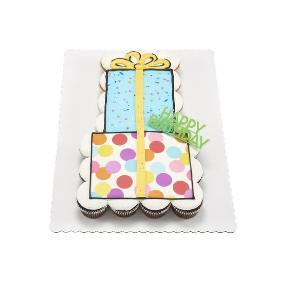 Rainbow Celebration Cupcake Cake