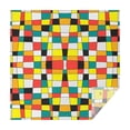 thumbnail image 1 of Rainbow Checkered Pattern Square Tablecloth,Waterproof Square Table Cover,Wipeable Spillproof Washable Table Cover for Home Kitchen Party Decor 60"x60"(152x152cm), 1 of 1