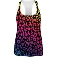 thumbnail image 1 of Rainbow Cheetah Print All Over Womens Work Out Tank Top, 1 of 1