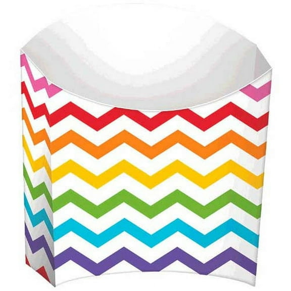 Rainbow Chevron Snack Containers (24ct)