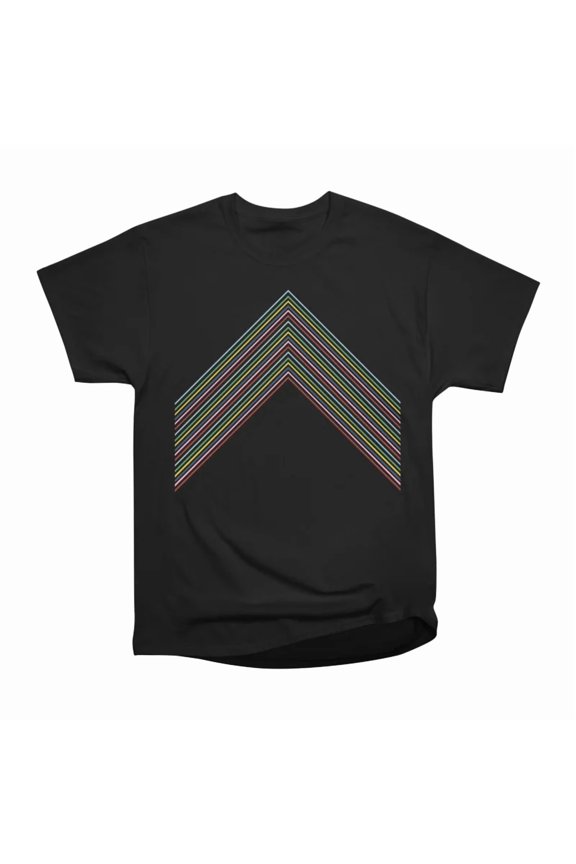 Rainbow Chevron T-Shirt Tee Gift For Him Merch For Her Apparel For Friend