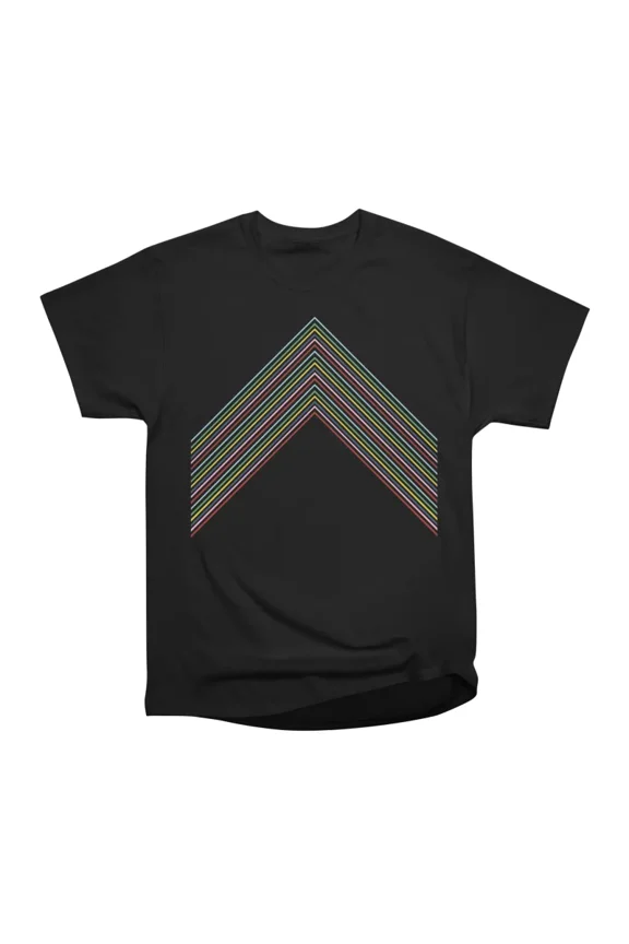 Rainbow Chevron T-Shirt Tee Gift For Him Merch For Her Apparel For Friend