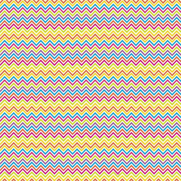 Rainbow Chevron Wrapping Paper