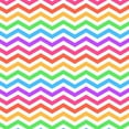 thumbnail image 1 of Rainbow Chevrons Zigzag Pattern Premium Roll Gift Wrap Wrapping Paper, 1 of 4