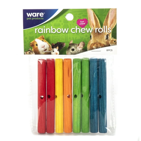 Rainbow Chews Rolls 8 Pack