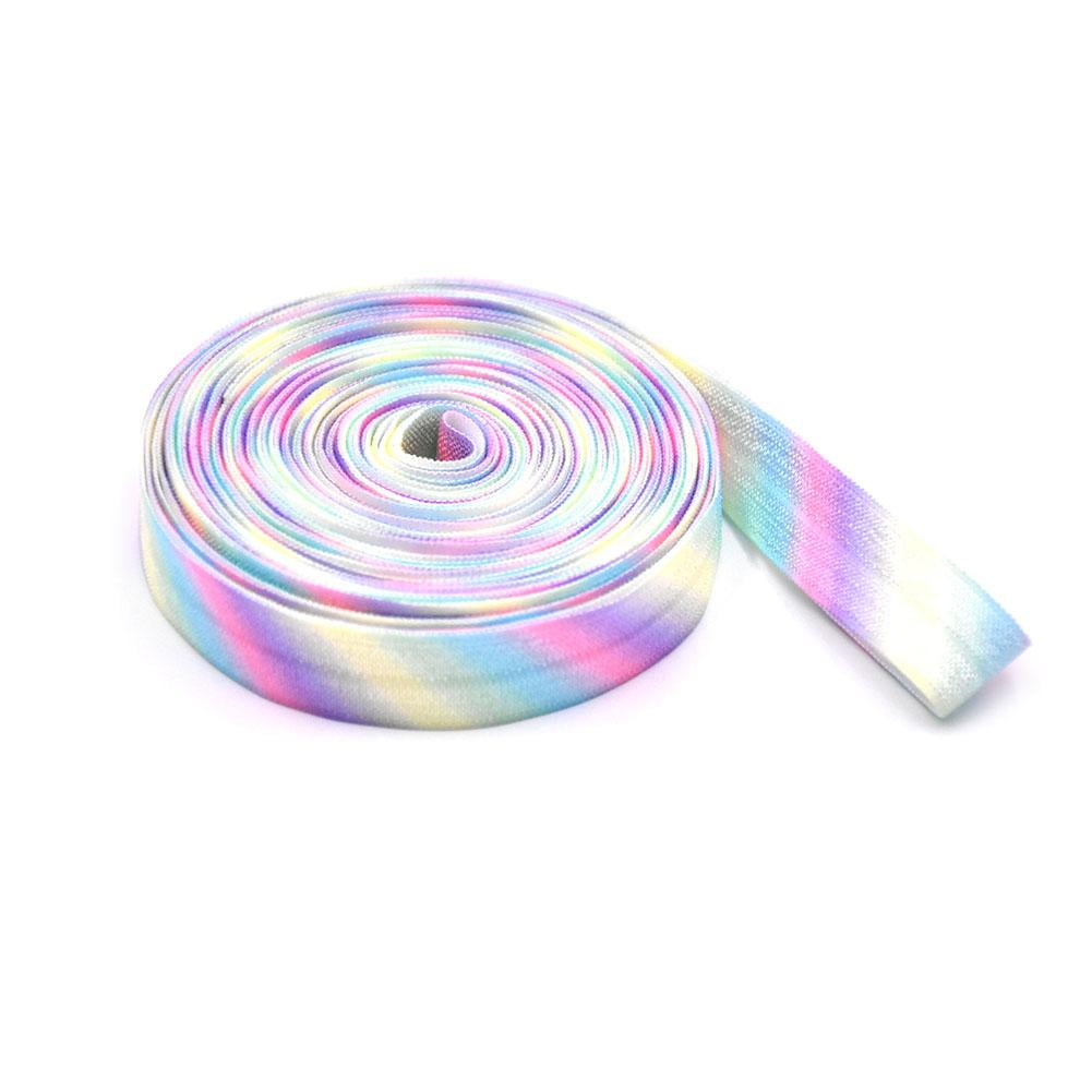 Rainbow Children Stretching Elastic Rubber Band Jump Rope Kids Classic