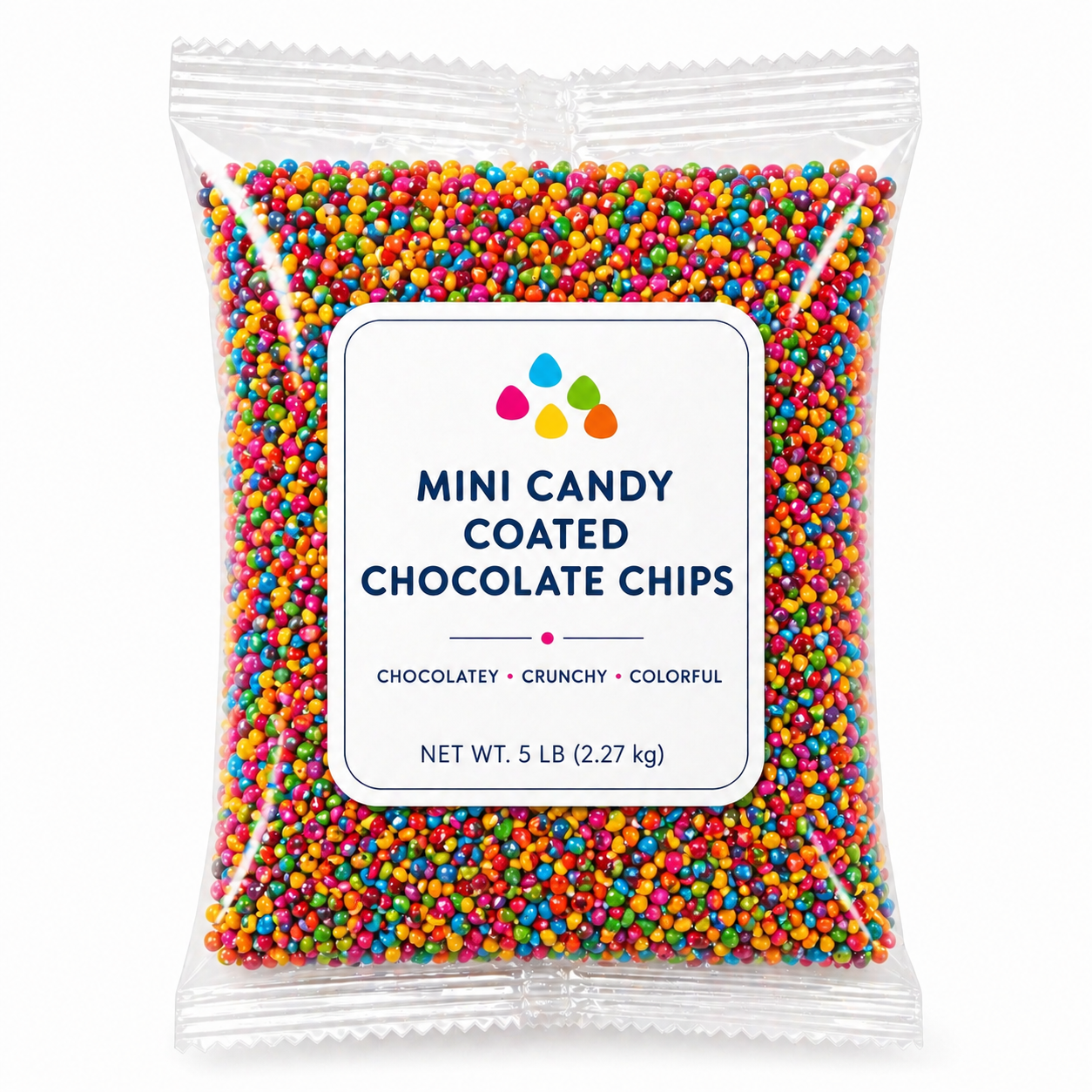 Rainbow Chocolate Drops – Candy Coated Chocolate Pieces
