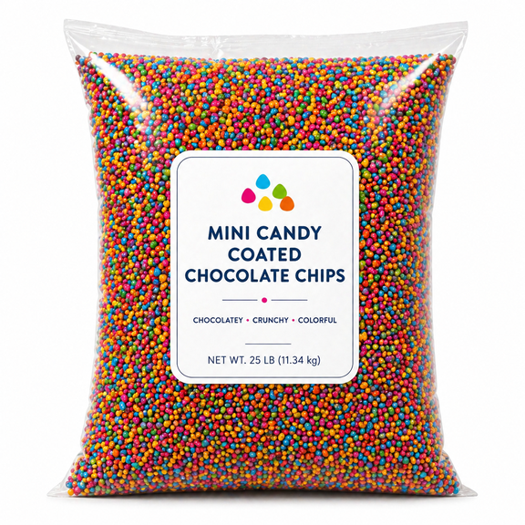 Rainbow Chocolate Drops Candy Coated Chocolate Pieces