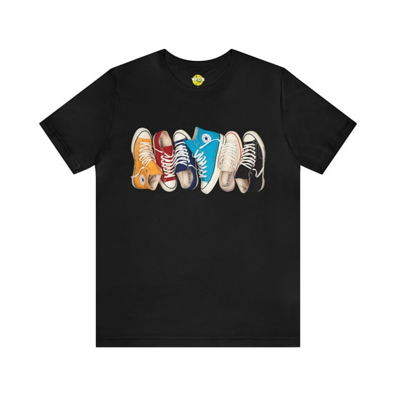 Rainbow Chuck Taylor All Stars T-Shirt - Colorful Sneaker Lover