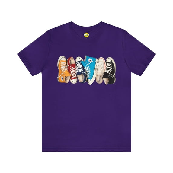 Rainbow Chuck Taylor All Stars T-Shirt - Colorful Sneaker Lover