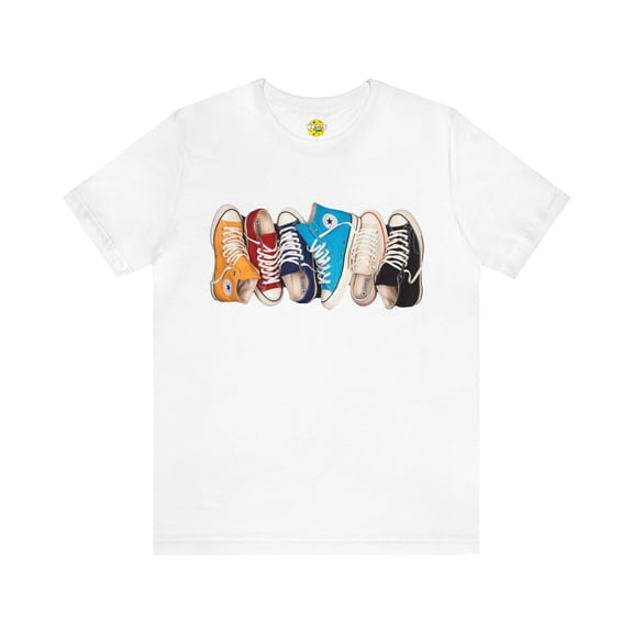 Rainbow Chuck Taylor All Stars T-Shirt - Colorful Sneaker Lover