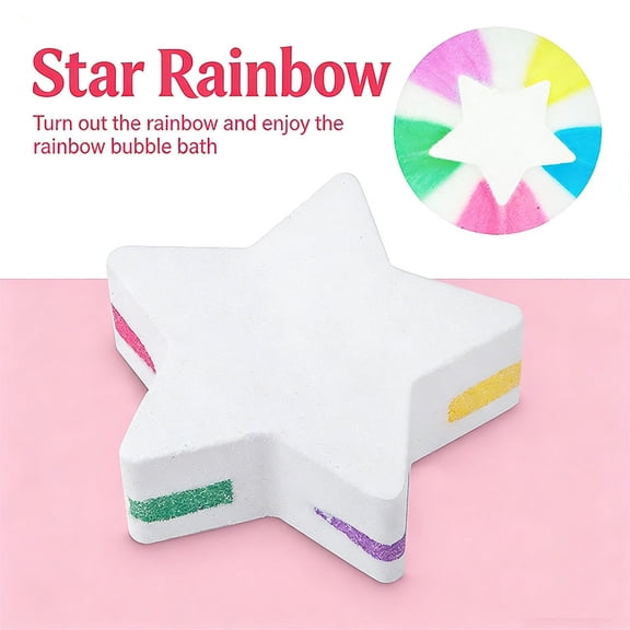 Rainbow Cloud Bath Bombs Fizzy Color Changing Bath Salts with Natural Sea Salt & Essential Oils, Aromatherapy Bubble Bath Soak for Relaxation, Spa Gift for Women