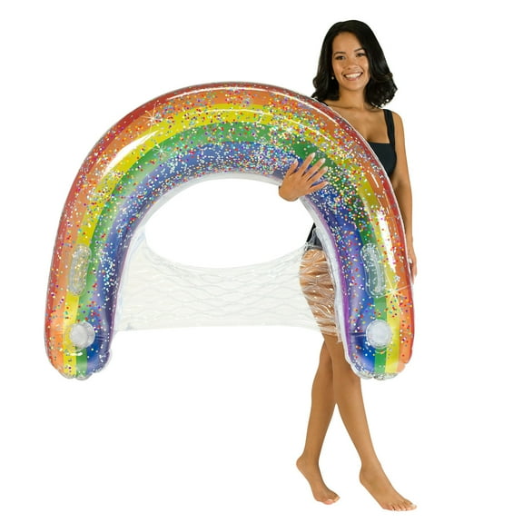 Rainbow Collection Glitter Sun Chair - Rainbow