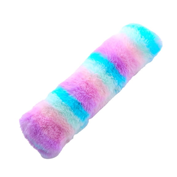 Rainbow Color Cute Plush Pillow Dogs Toy Tie Dye Color Filled Catmint Pillow Toy Cute Playing Toy for Toy