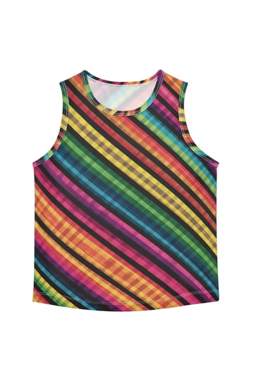 Rainbow Stripe Tank Top