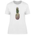 thumbnail image 1 of Rainbow Colored Pineapple T-Shirt Women -Image by Shutterstock, Female XX-Large, 1 of 2
