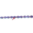 thumbnail image 1 of Rainbow Colorful 11 Speed Bicycle Chain Half Full Hollow Mountain Road Bike Part Accessories 116 Links, 1 of 9